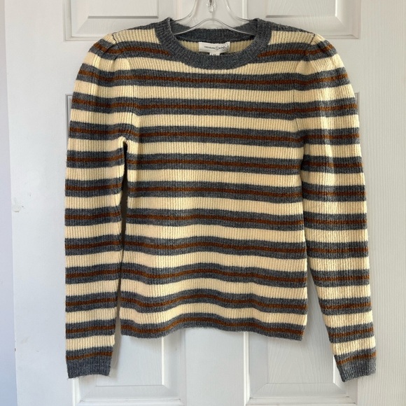 NWT Treasure & Bond Stripe Crewneck Sweater Multi Colour XS - Picture 3 of 15